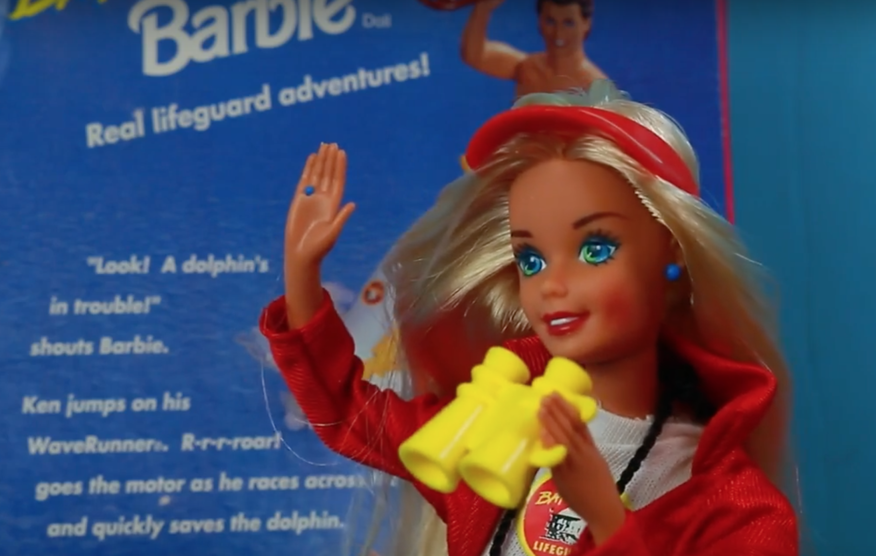 1995: Barbie becomes a Baywatch lifeguard